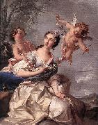 unknow artist Portrait of Madame de Bourbon-Conti as Venus USA oil painting artist